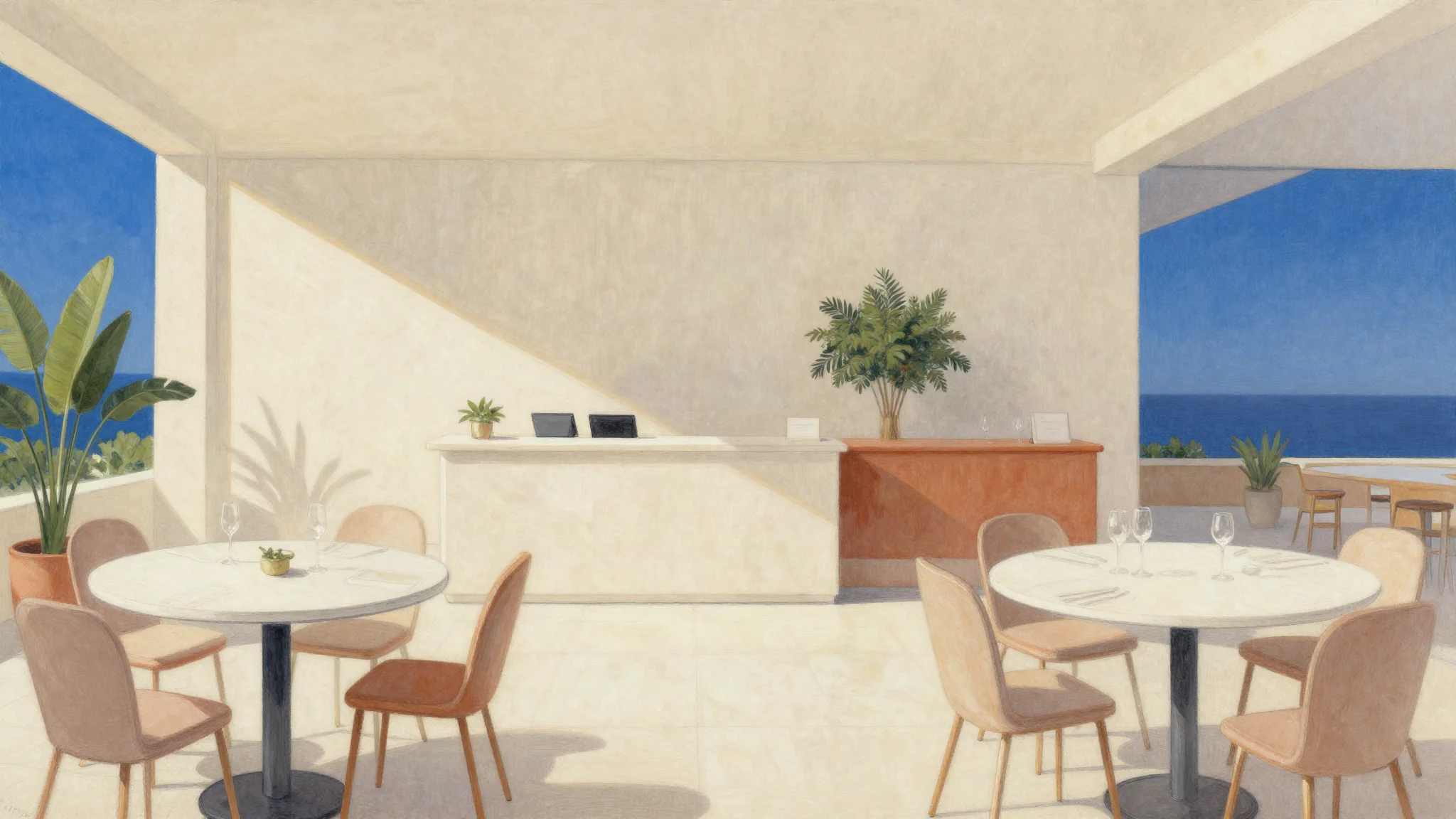 Illustrated venue setting: A fundraising dinner: separate the venue bill from the programme