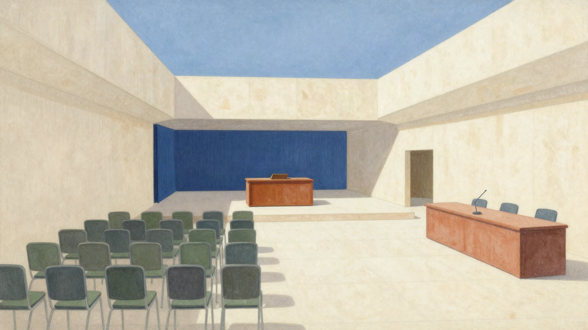 Illustrated venue setting: Graduation venues: separate the speech plan from the party plan