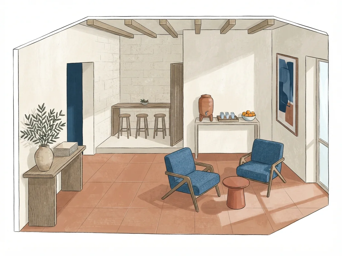 Planning illustration: Networking venues: give people somewhere to start