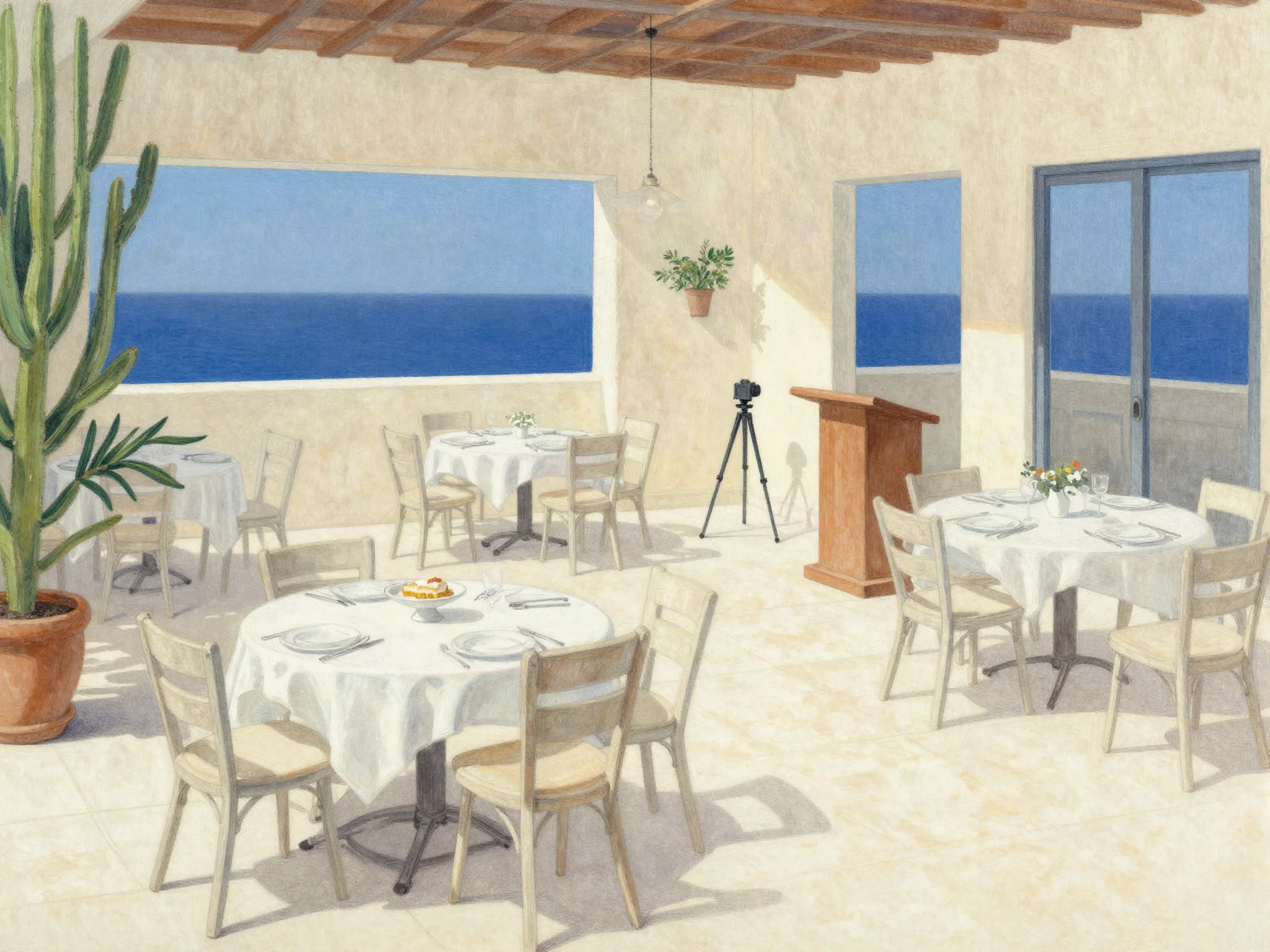 Planning illustration: Plan the vasilopita moment before you book the room
