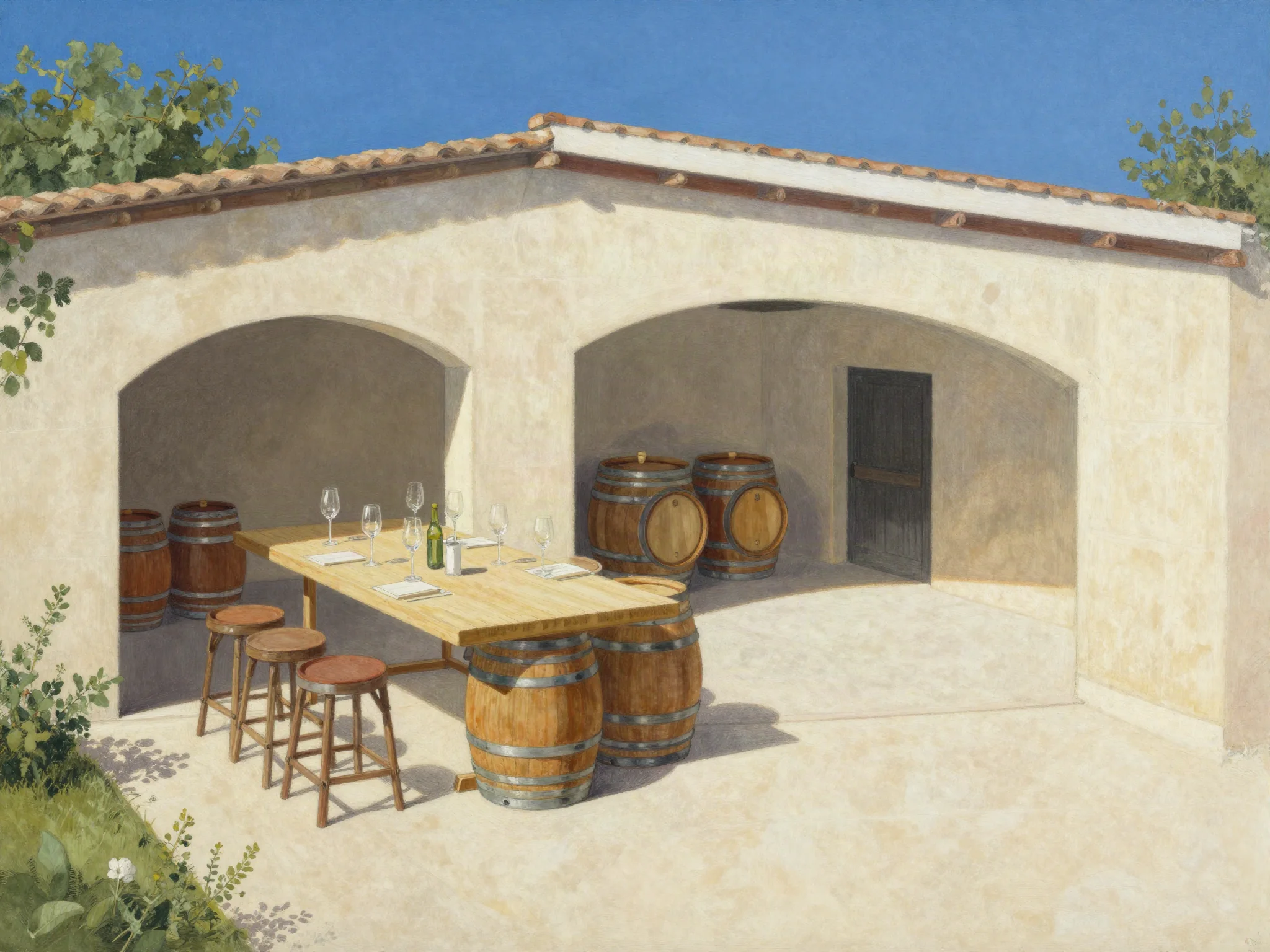 Planning illustration: A winery event needs a production-day plan